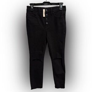 Madewell‎ Petite High Rise Button-Fly Jeggings